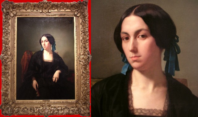Hippolyte FLANDRIN  La comtesse Maison