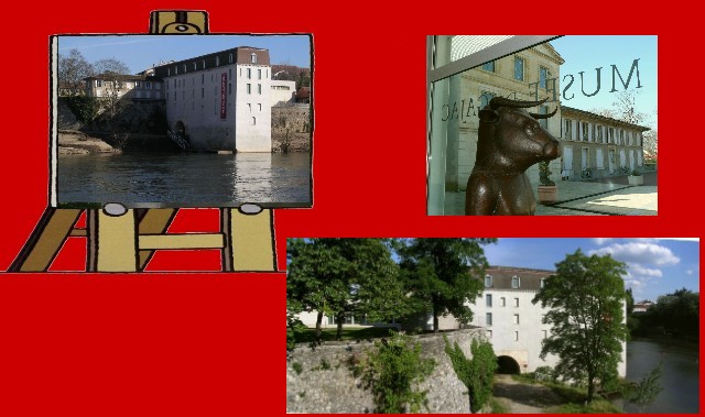 Le Lot, le moulin et le mus&eacute;e
